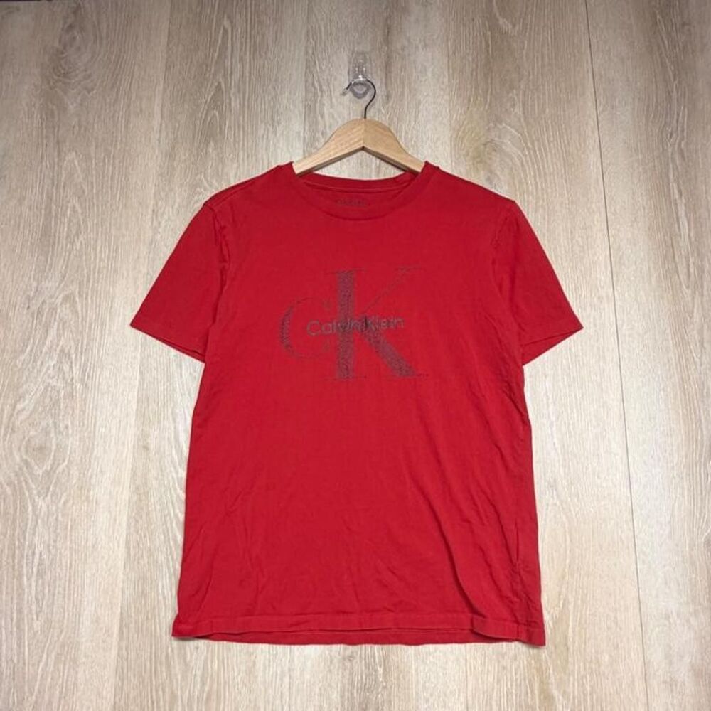 Calvin-klein Men's Red Shirt
